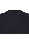 Superfine Crew neck Wool Knitted Sweater Black - PRADA - BALAAN 8