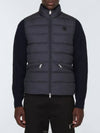 Theompan Logo Down Vest Midnight Navy - MONCLER - BALAAN 8