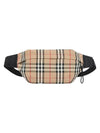 Medium Vintage Check Bonded Cotton Belt Bag Beige - BURBERRY - BALAAN 1