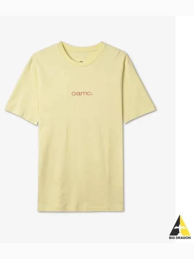 Speed T Shirt Light Yellow 23E28OAJ11COT00744745 - OAMC - BALAAN 1