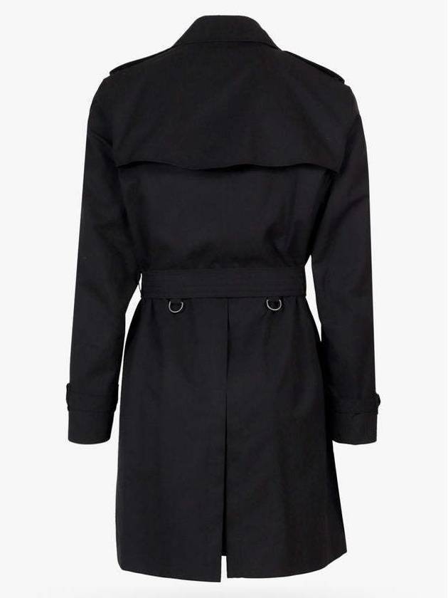 Men's Kensington Heritage Trench Coat Black - BURBERRY - BALAAN 3