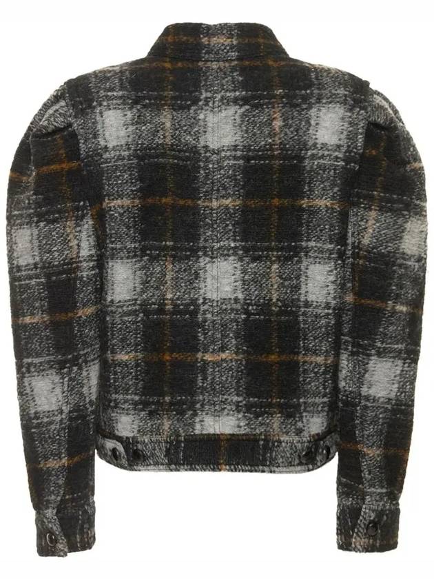 LEIKO check shirt jacket MA1204 22A012E 02AN - ISABEL MARANT - BALAAN 3