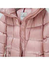 Women s Logo Patch DOURO Down Padded Short Jacket Pink 1A00069 595ZZ 500 - MONCLER - BALAAN 8