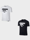 Air Force 1 Short Sleeve TShirt 892153 WHITE BLACK - NIKE - BALAAN 4