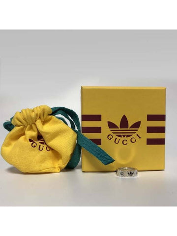 Adidas collaboration silver ring new product 702764 702766 702768 92.5% pure silver - GUCCI - BALAAN 1