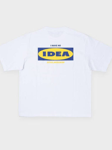 IDEA TEE WHITE - STOCKHOLM SYNDROME - BALAAN 1