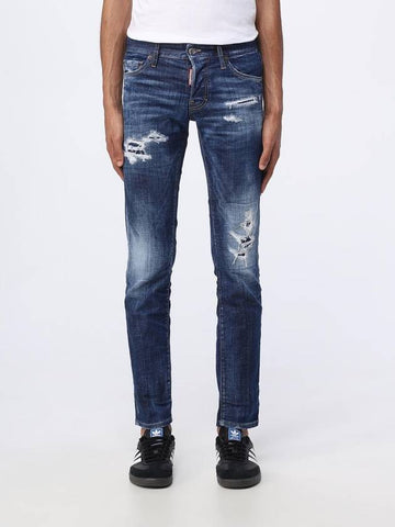 Dsquared2 jeans in denim - DSQUARED2 - BALAAN 1