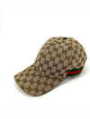 Web Three Stripes GG Ball Cap Hat - GUCCI - BALAAN 3