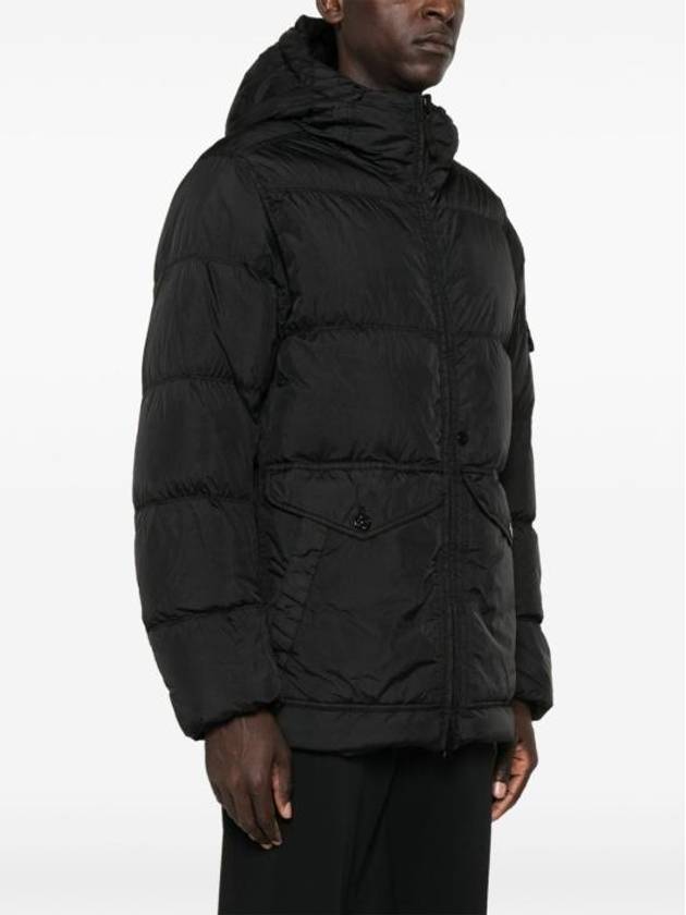 Crinkle Reps Re-Nylon Down Padding Black - STONE ISLAND - BALAAN 5