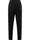 Logo Track Pants Black - MONCLER - BALAAN 1