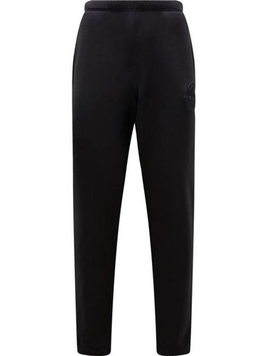 Logo Track Pants Black - MONCLER - BALAAN 1