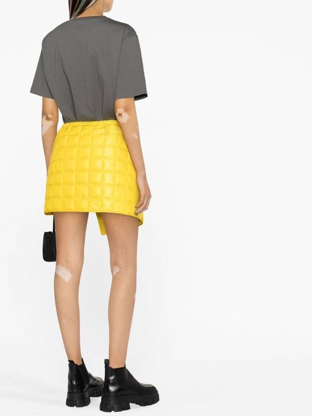 Down Filled Quilted Asymmetric Skirt - MONCLER - BALAAN 4