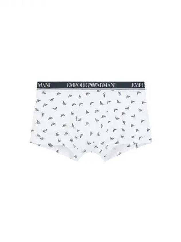 UNDERWEAR Men s Mini Eagle Logo Pattern Drawn White 271761 - EMPORIO ARMANI - BALAAN 1