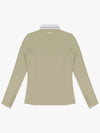 Drew Yokoeri Pique Long Sleeve T-Shirt DF41LT04BEIGE - DRUH GOLF - BALAAN 2