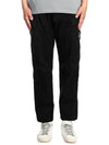 Supima Cotton Twill Stretch TC Straight Pants Black - STONE ISLAND - BALAAN 2