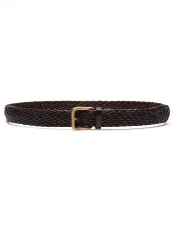 buckled leather belt - BRUNELLO CUCINELLI - BALAAN 1