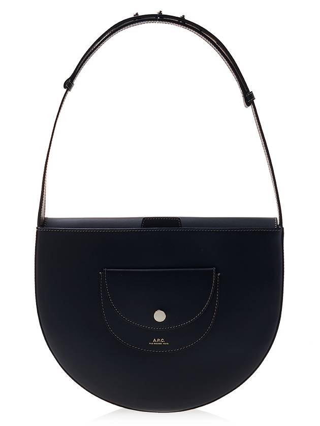 Semi Circle Pocket Bag Black - A.P.C. - BALAAN 2