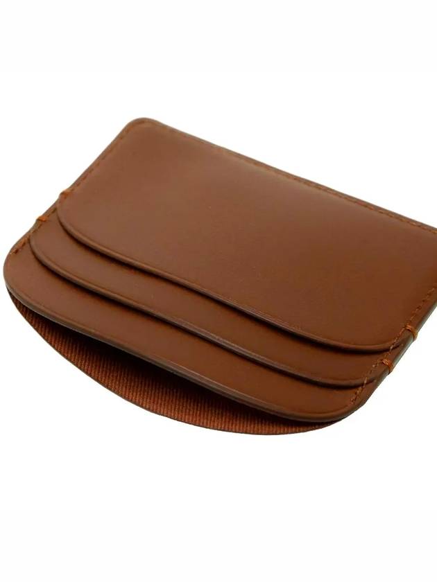 Demi Lune Card Wallet Brown - A.P.C. - BALAAN 5