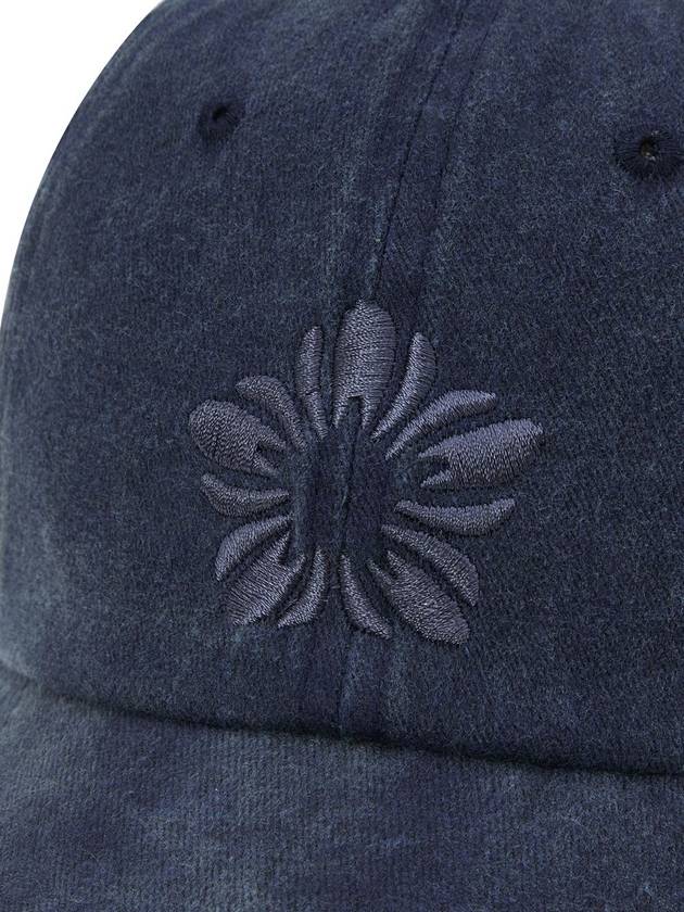 Mugung Embroidered Pigment Ball Cap Navy - ULKIN - BALAAN 6