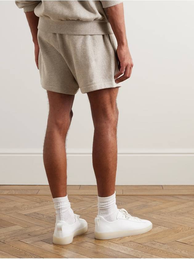 Men's Logo Drawstring Sweat Shorts Beige 160BT232004F - FEAR OF GOD ESSENTIALS - BALAAN 3