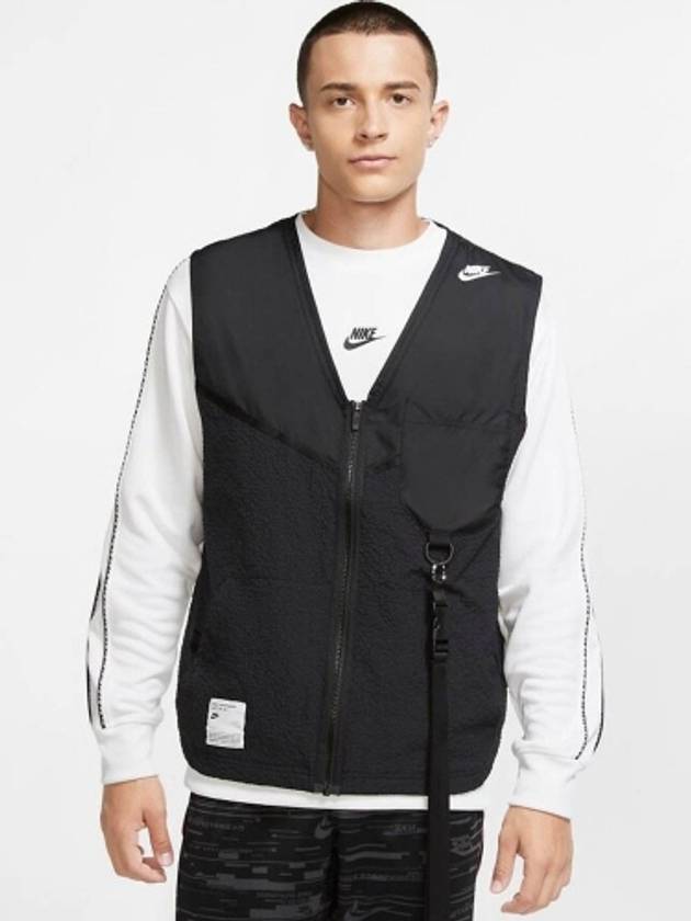 Sportswear Jungle Utility Woven Vest Black - NIKE - BALAAN 2