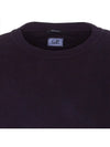 Brushed and Emerized Diagonal Fleece Lens Sweatshirt Purple - CP COMPANY - BALAAN 5