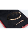 Love Bracelet Rose Gold No 19 - CARTIER - BALAAN 6