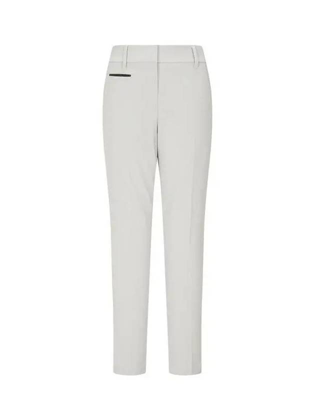 Women s Monili Trim Shooting Pants Light Gray - BRUNELLO CUCINELLI - BALAAN 1