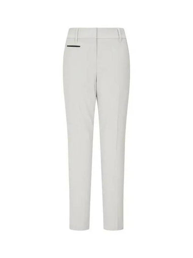 Women s Monili Trim Shooting Pants Light Gray - BRUNELLO CUCINELLI - BALAAN 1