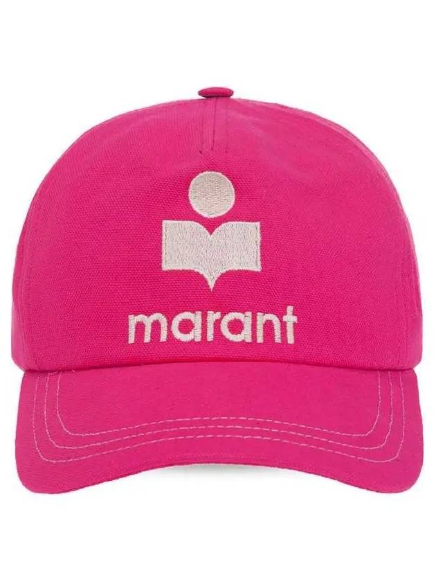 Tyron Logo Ball Cap Fuchsia - ISABEL MARANT - BALAAN 2