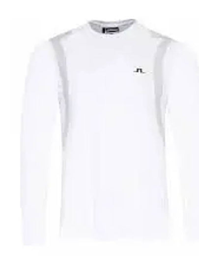 Elion Logo Long Sleeve T-Shirt White - J.LINDEBERG - BALAAN 2