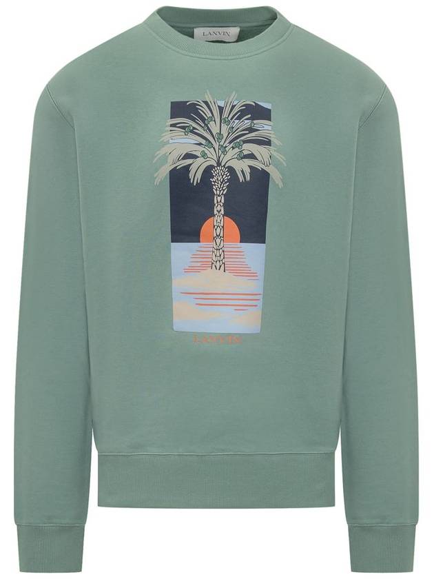 Lanvin Printed Sweatshirt - LANVIN - BALAAN 1