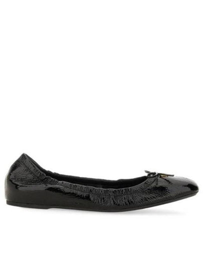 V Logo Signature Flats Black - VALENTINO - BALAAN 2