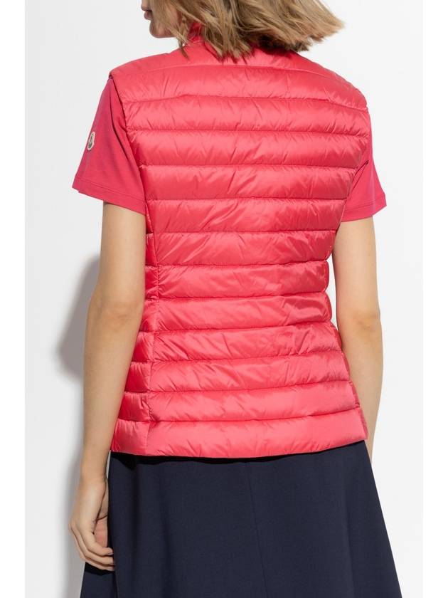 Moncler Down Vest Igens, Women's, Pink - MONCLER - BALAAN 4