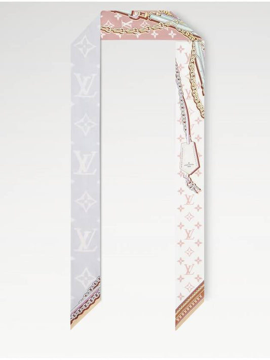 Ultimate Monogram BB Scarf White - LOUIS VUITTON - BALAAN 2