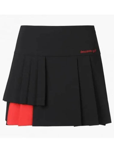 GOLF Women s Unbalanced Pleated Skirt - DESCENTE - BALAAN 1