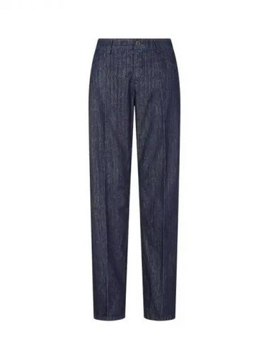 Women s Twinkle Striped Denim Pants Blue 270296 - EMPORIO ARMANI - BALAAN 1