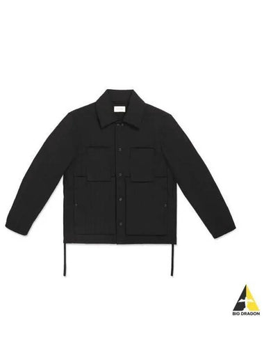 U QUILTED WORKER JACKET BLACK - CRAIG GREEN - BALAAN 1