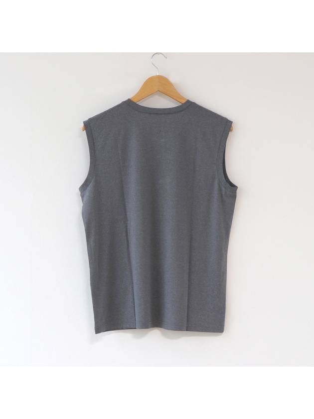 SPGRMOSN Functional Sleeveless Round Tee Gray - SUPENER - BALAAN 3