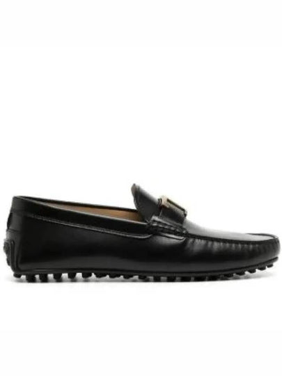 City Gommino Leather Driving Shoes Black - TOD'S - BALAAN 2