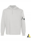 Light Fleece Hoodie Grey - CP COMPANY - BALAAN 2