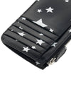 Stars And Moon Print Card Wallet Black - BALENCIAGA - BALAAN 9