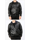 Men's Reversible Nylon Leather Jacket Black - DIOR - BALAAN 3