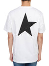 Star Collection Logo Short Sleeve T-Shirt White - GOLDEN GOOSE - BALAAN 5