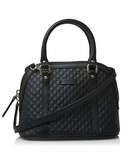 Microssima Small Dome Tote Bag Black - GUCCI - BALAAN 2