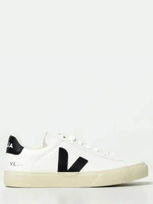 Campo Logo Low Top Sneakers White Black - VEJA - BALAAN 2