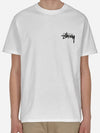 fuzzy dice t shirt white women - STUSSY - BALAAN 4