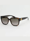 Square Frame Sunglasses Havana - GUCCI - BALAAN 5