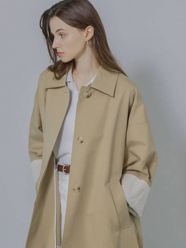 Hidden half trench coat - KELLY DONAHUE - BALAAN 4