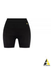 Embroidered Logo Shorts Black - VIVIENNE WESTWOOD - BALAAN 2